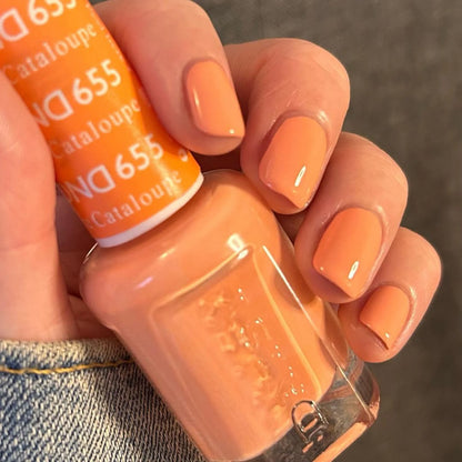 #655 - Esmalte en gel DND UV/LED Soak Off - Pure Cataloupe