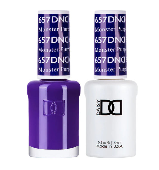 #657 - Esmalte en gel DND UV/LED Soak Off - Púrpura monstruo
