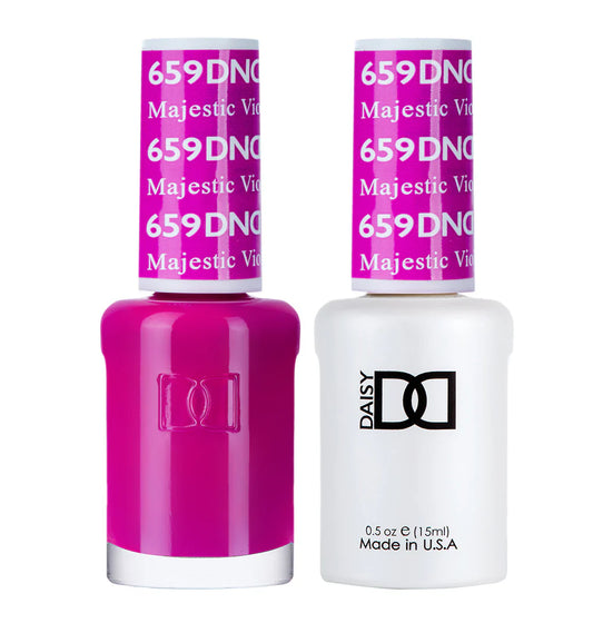 #659 - Esmalte en gel DND UV/LED Soak Off - Violeta Majestuoso