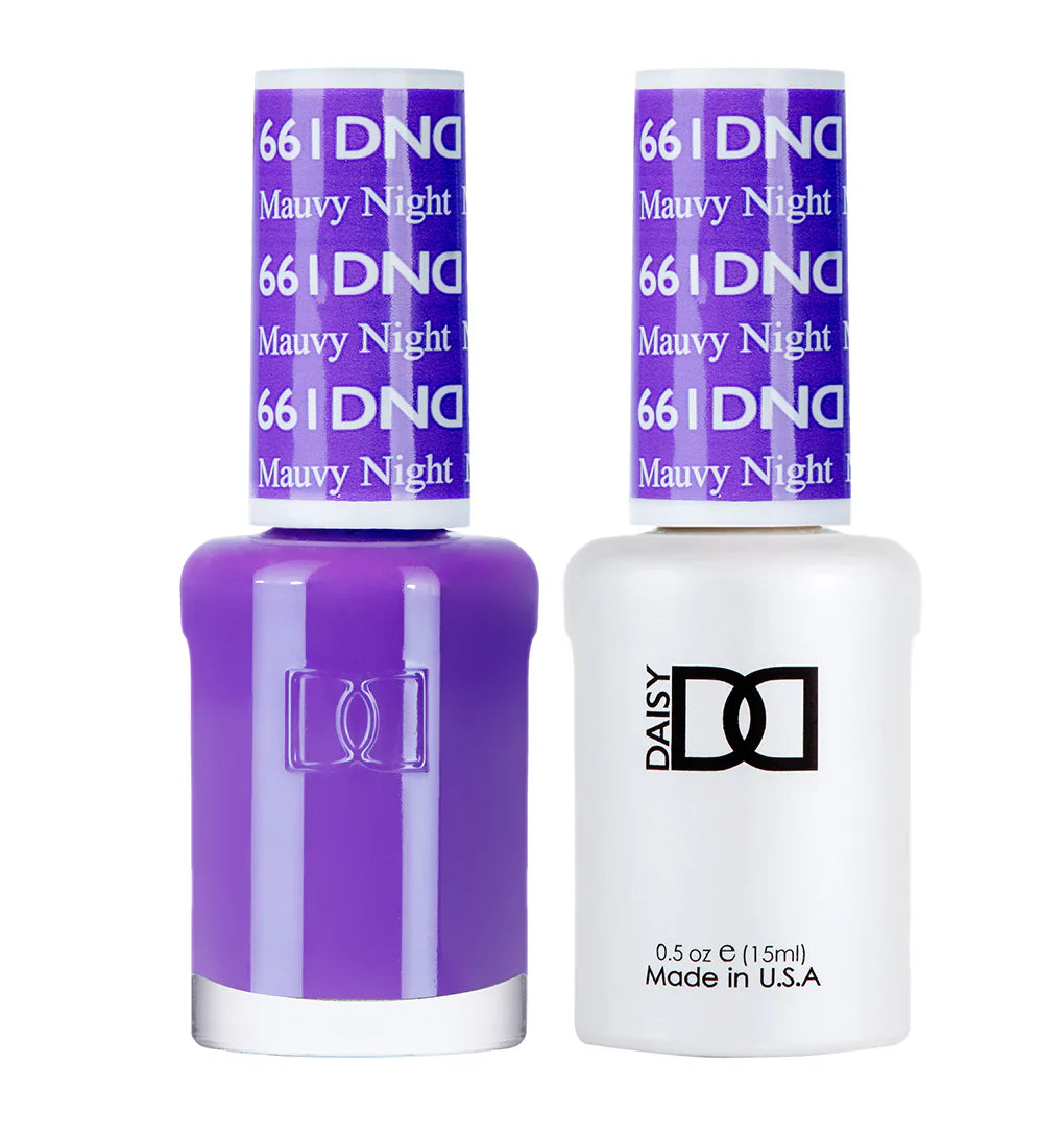 #661 - Esmalte en gel DND UV/LED Soak Off - Mauvy Night
