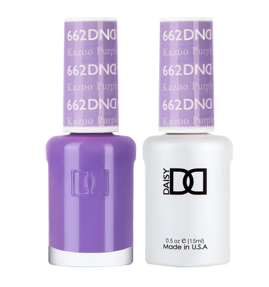 #662 - Esmalte en gel DND UV/LED Soak Off - Morado Kazoo