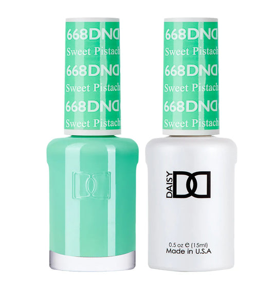 #668 - Esmalte en gel DND UV/LED Soak Off - Pistachio dulce