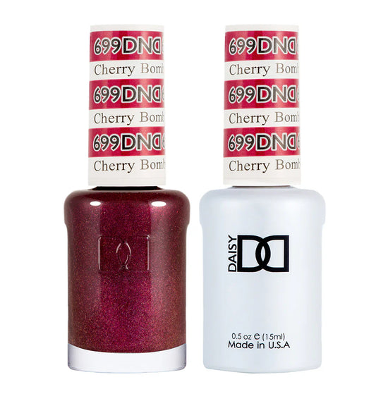 #699 - Esmalte en gel DND UV/LED Soak Off - Cherry Bomb