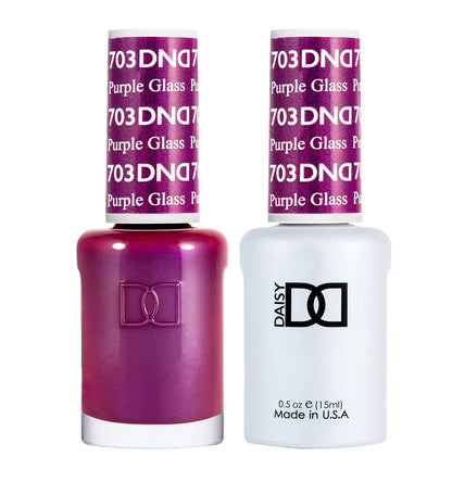 #703 - Esmalte en gel DND UV/LED Soak Off - Cristal morado
