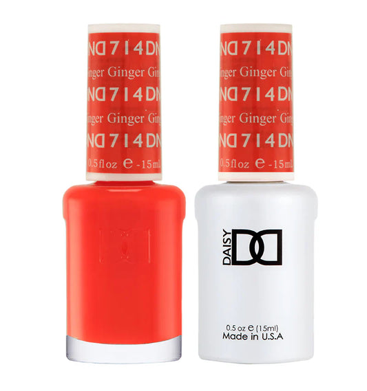 #714 - Esmalte en gel DND UV/LED Soak Off - Jengibre