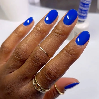 #734 - Esmalte en gel DND UV/LED Soak Off - Azul baya