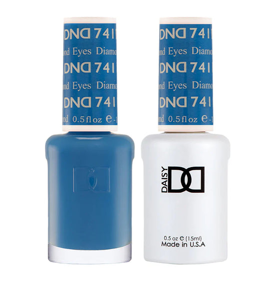 #741 - Esmalte en gel DND UV/LED Soak Off - Diamond Eyes