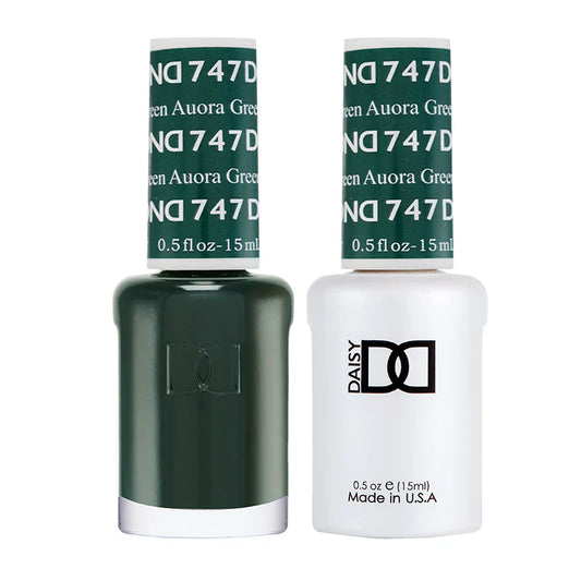#747 - Esmalte en gel DND UV/LED Soak Off - Verde Aurora
