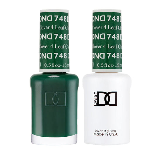 #748 - Esmalte en gel DND UV/LED Soak Off - Trébol de 4 hojas