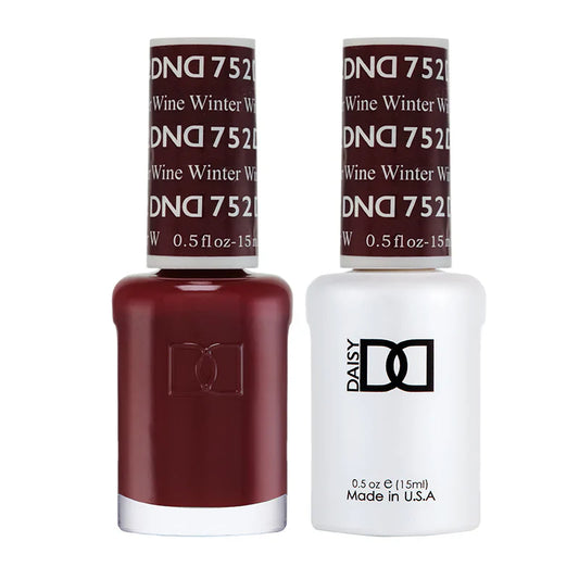 #752 - Esmalte en gel DND UV/LED Soak Off - Vino de invierno