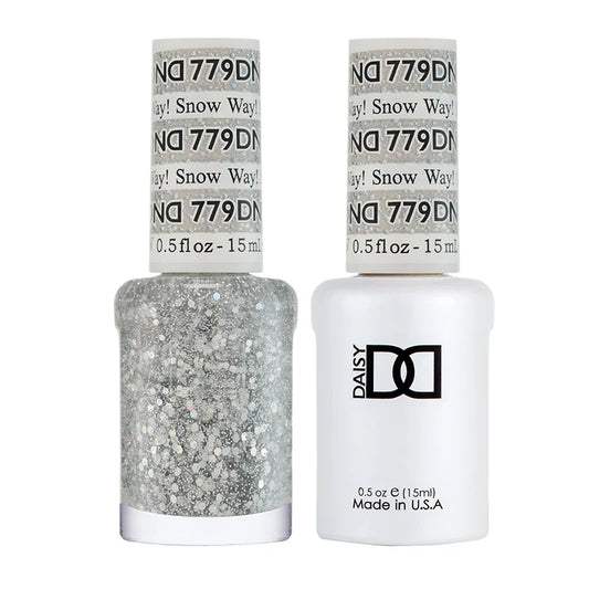 #779 - Esmalte en gel DND Gel UV/LED Soak Off - ¡Snow Way!