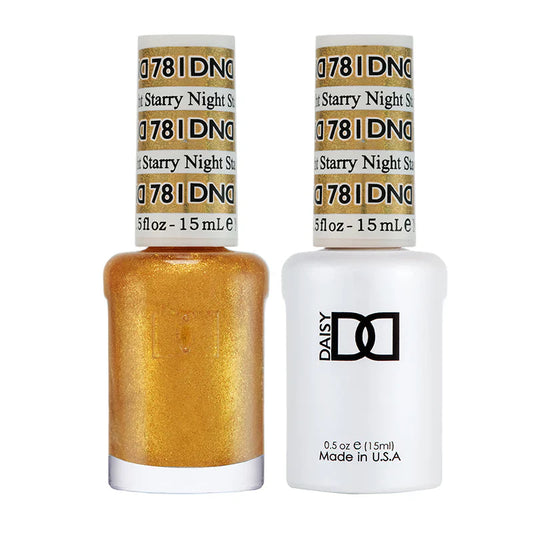 #781 - Esmalte en gel DND UV/LED Soak Off - Noche estrellada