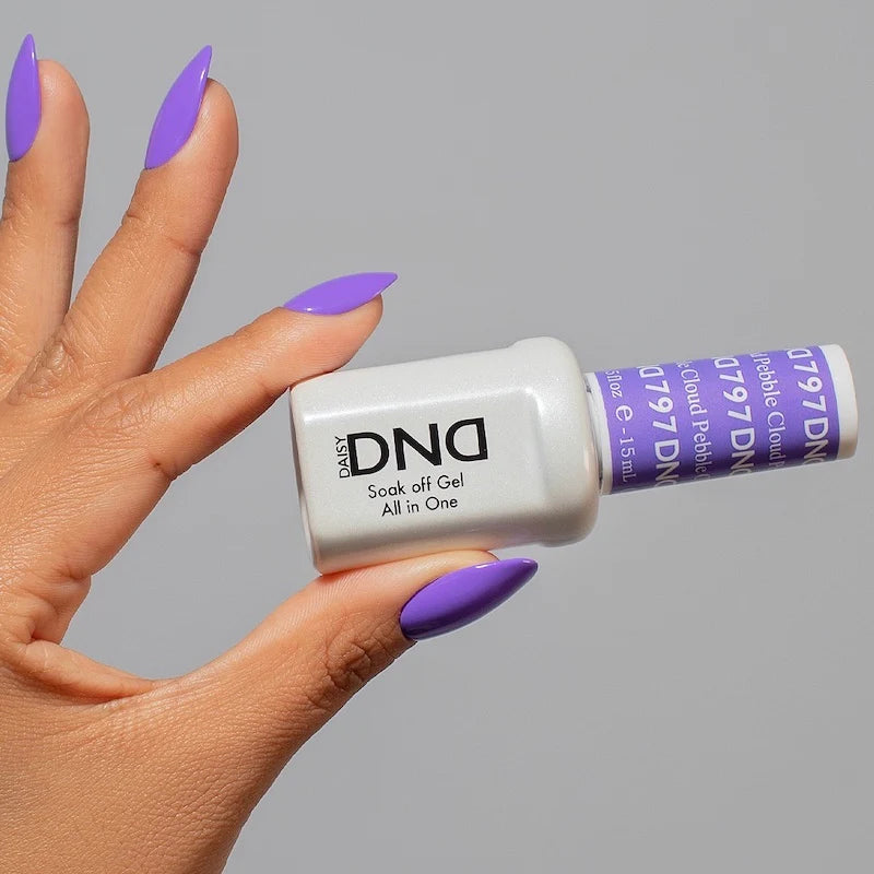 #797 - Esmalte en gel DND UV/LED Soak Off - Pebble Cloud