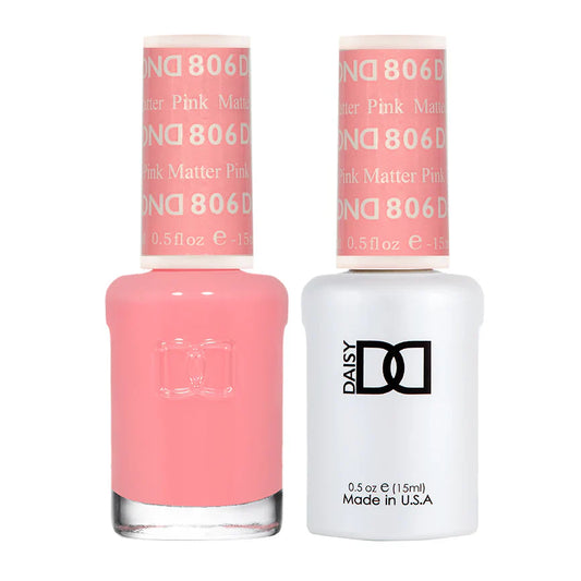 #806 - Esmalte en gel DND UV/LED Soak Off - Materia rosa
