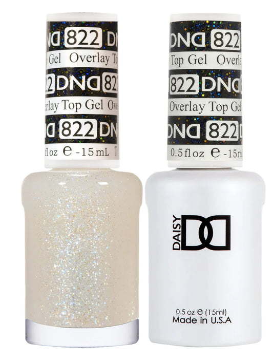 #822 - Esmalte en gel DND UV/LED Soak Off - Gel de superposición