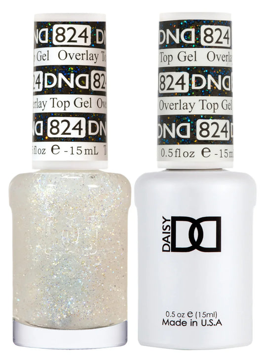 #824 - Esmalte en gel DND UV/LED Soak Off - Gel de superposición