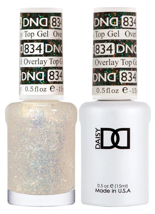 #834 - Esmalte en gel DND UV/LED Soak Off - Gel de superposición