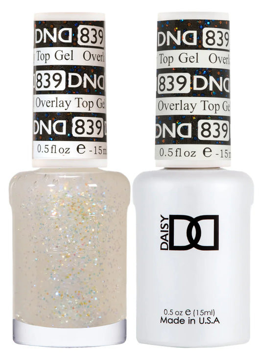 #839 - DND Daisy Gel UV/LED Soak Off - Overlay Top Gel