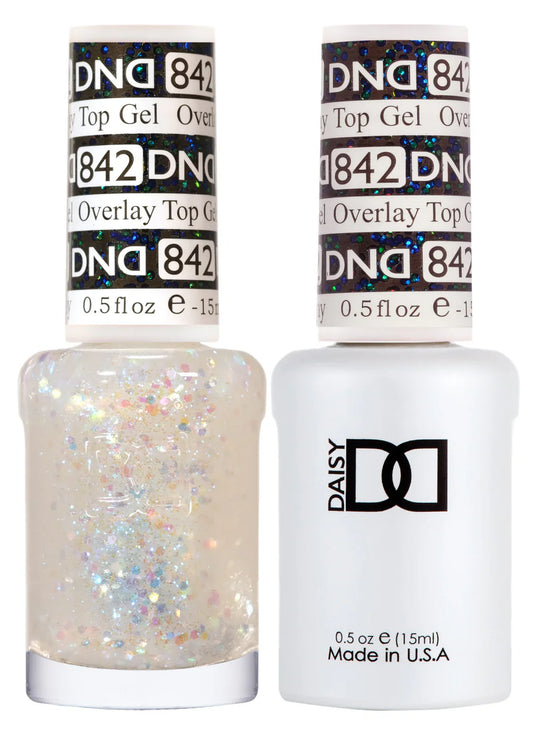 #842- DND Daisy Gel UV/LED Soak Off - Overlay Top Gel