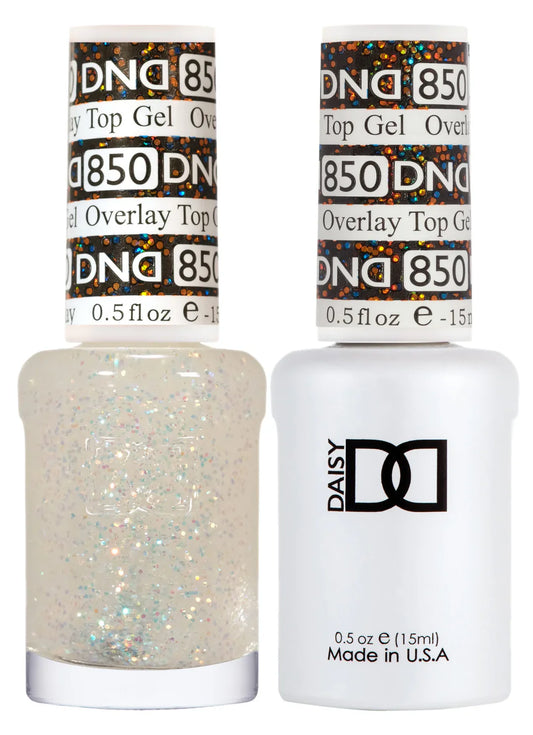 #850 -DND Daisy Gel UV/LED Soak Off - Overlay Top Gel