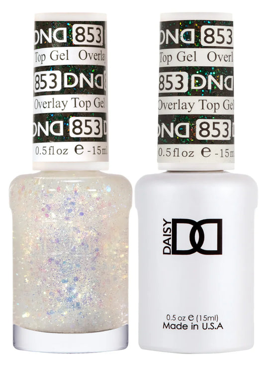 #853 - Esmalte en gel DND UV/LED Soak Off - Gel de superposición