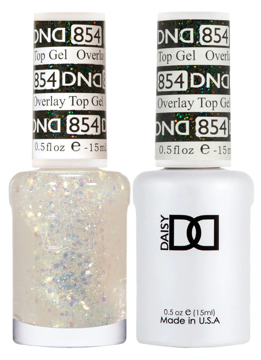 #854 - Esmalte en gel DND UV/LED Soak Off - Gel de superposición