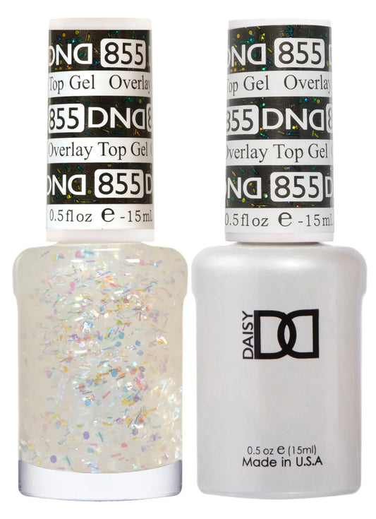 #855 - Esmalte en gel DND UV/LED Soak Off - Gel de superposición