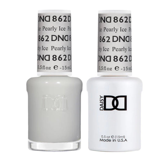 #862 - Esmalte en gel DND UV/LED Soak Off - Hielo perlado