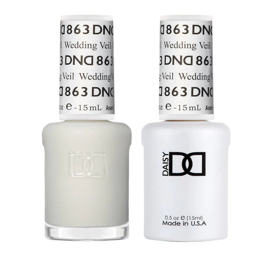#863 - Esmalte en gel DND UV/LED Soak Off - Velo de boda