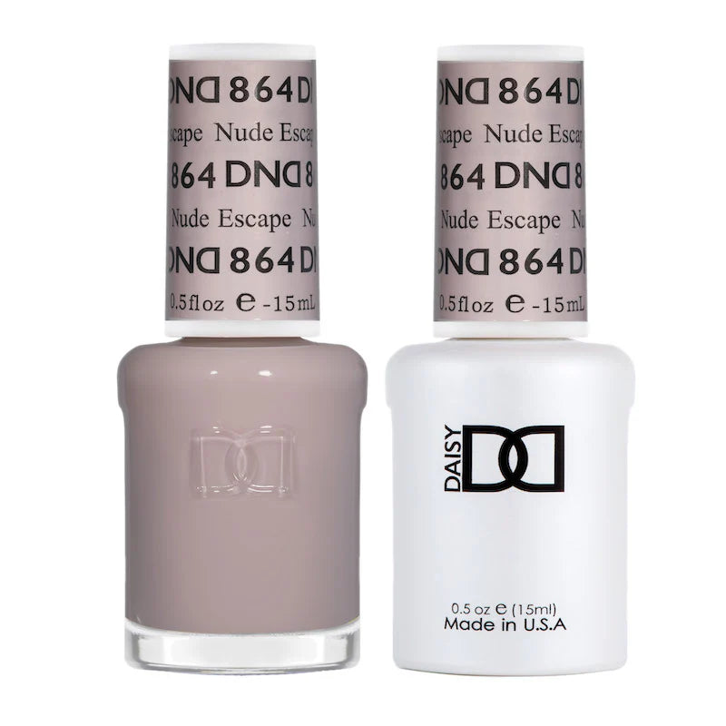 #864 - DND Daisy Gel UV/LED Soak Off - Nude Escape