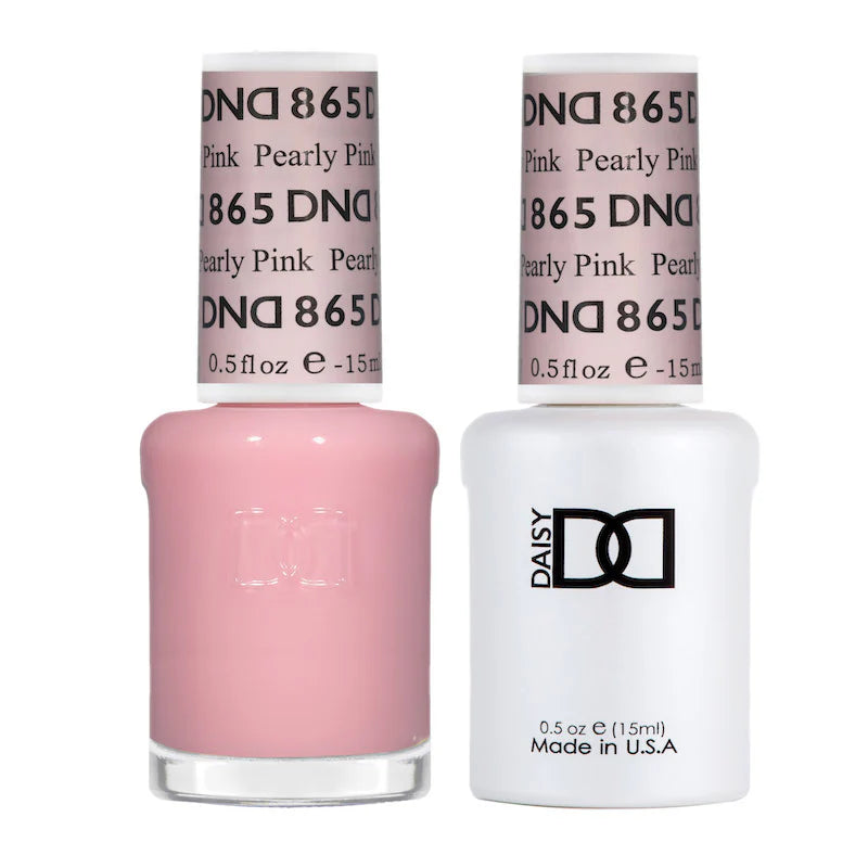 #865 - Esmalte en gel DND UV/LED Soak Off - Rosa perlado