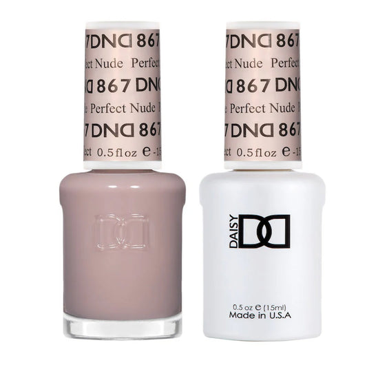 #867 - Esmalte en gel DND UV/LED Soak Off - Nude perfecto