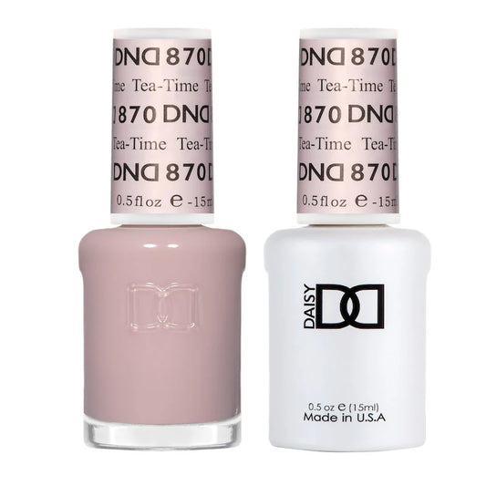 #870 - DND Daisy Gel UV/LED Soak Off - Tea Time