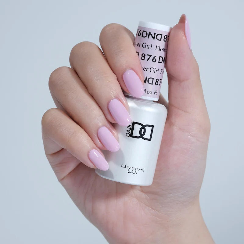 #876 - DND Daisy Gel UV/LED Soak Off - Flower Girl