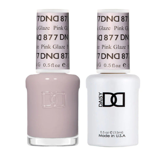 #877 - DND Daisy Gel UV/LED Soak Off - Pink Glaze