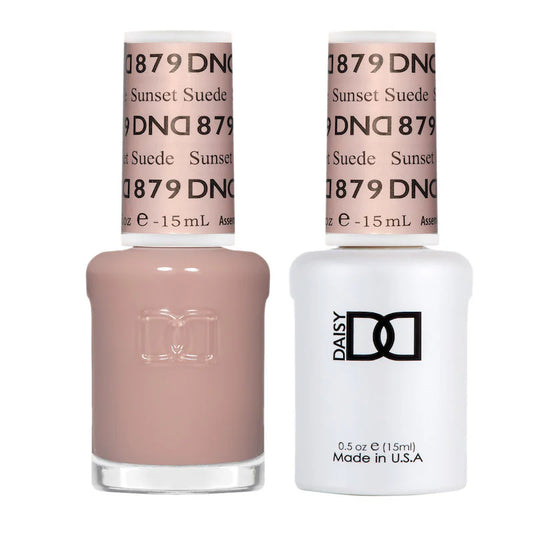 #879 - DND Daisy Gel UV/LED Soak Off - Sunset Suede