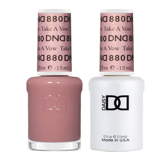 #880 - DND Daisy Gel UV/LED Soak Off - Take A Vow