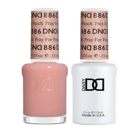 #886 - Esmalte en gel DND UV/LED Soak Off - Pray For Peach