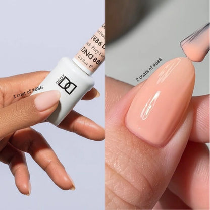 #886 - Esmalte en gel DND UV/LED Soak Off - Pray For Peach