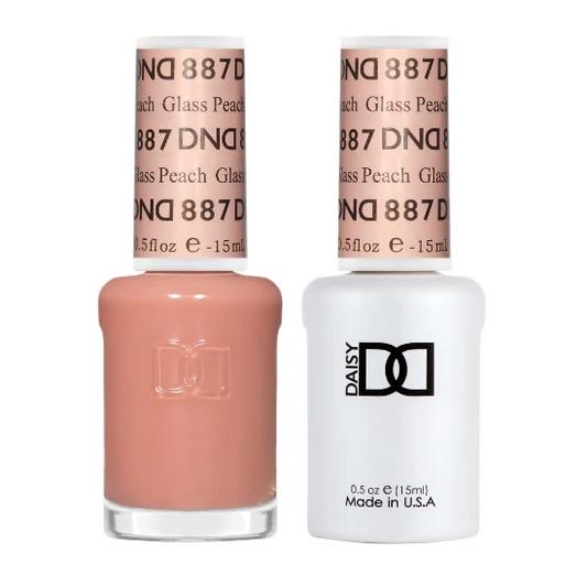 #887 - Esmalte en gel DND UV/LED Soak Off - Durazno de vidrio