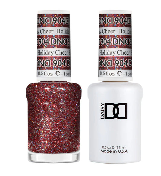 #904 - Esmalte en gel DND UV/LED Soak Off - Alegría navideña