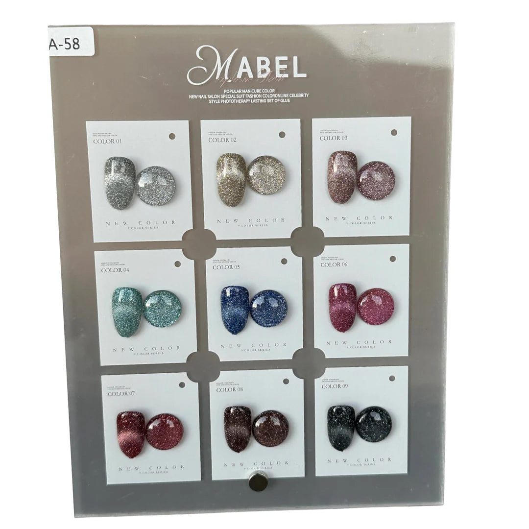 Mabel Cat Eye Gel 9 Colors - A58