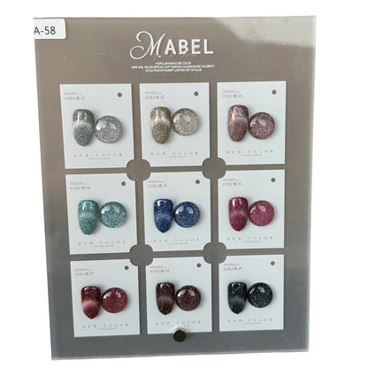 Mabel Cat Eye Gel 9 Colors - A58