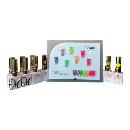 Mabel Gel 7 colores - Colección Bloom - L36
