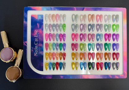 HANG- 36 colores neón con efecto ojo de gato