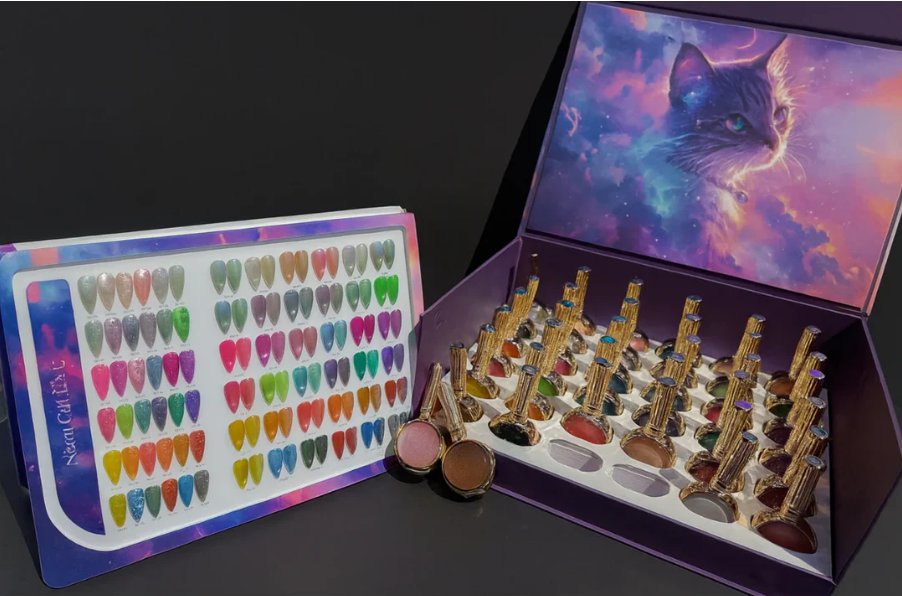 HANG- 36 colores neón con efecto ojo de gato