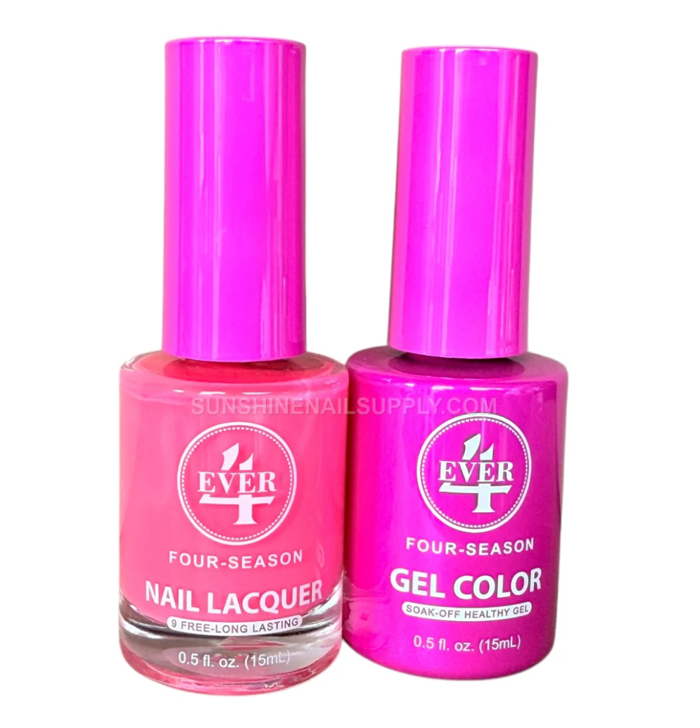 4Ever Four Seasons Gel & Laca - Colección Verano - Pétalo Escarlata  #338