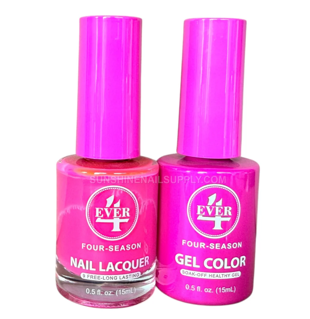 4Ever Four Seasons Gel & Laca - Colección Verano - Beso Carmesí  #339