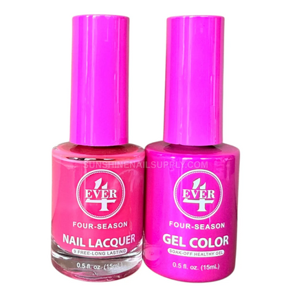 4Ever Four seasons Gel & Lacquer - Summer Collection - Ruby Blush #340