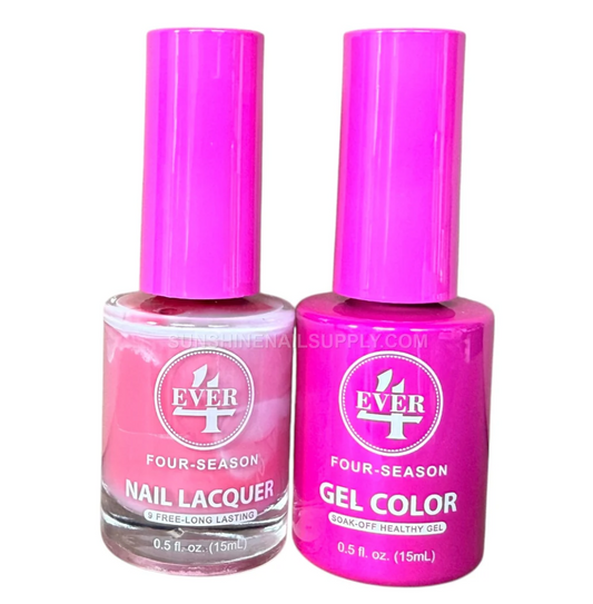 4Ever Four seasons Gel & Lacquer - Summer Collection - Rosewood Glow #343